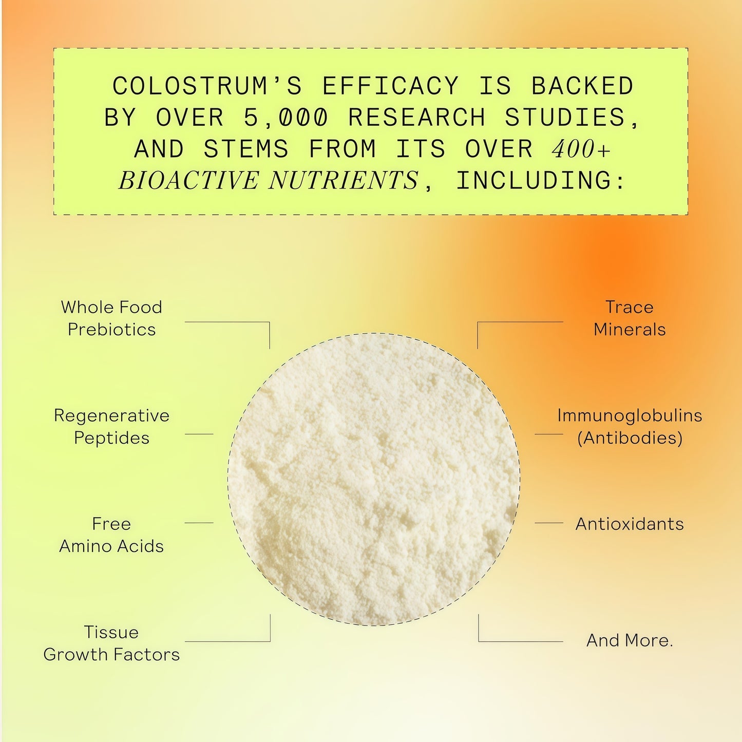 ARMRA Colostrum Unflavored Jar